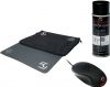 Raptor-Gaming M1 1600dpi Gaming Mouse + Steelpad s&s SK-Edition inkl. Tasche & Raptor-Glide